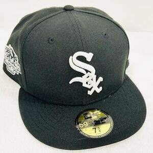 New Era Chicago White Sox All Star Game 59FIFTY Fitted Hat Cap 7 3/4 Black MLB